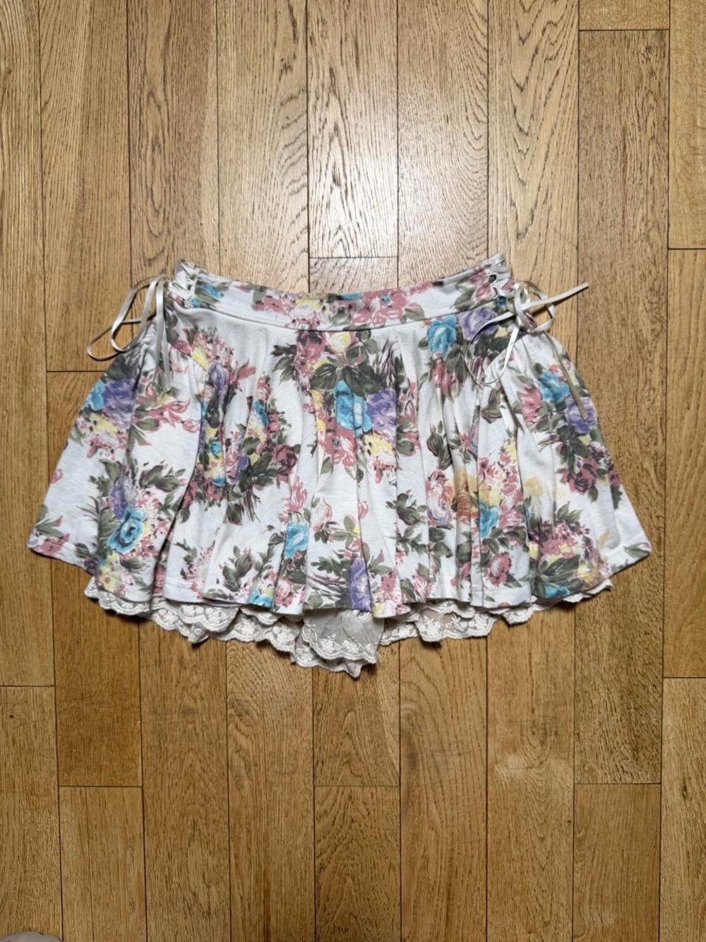 Y2K Liz Lisa Floral Lace Bloomers Skort Coquette Japanese Fairycore Skirt